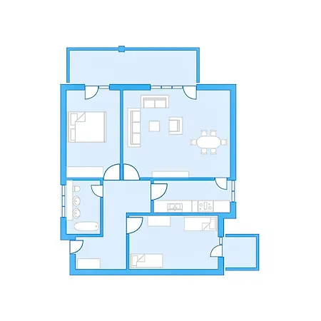 Apartmán Allod Park Haus C 605 By Interhome Davos